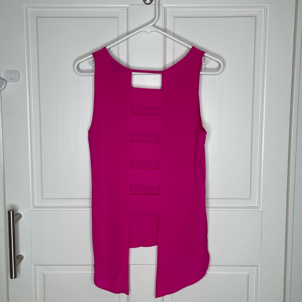 Express Hot Pink Tank